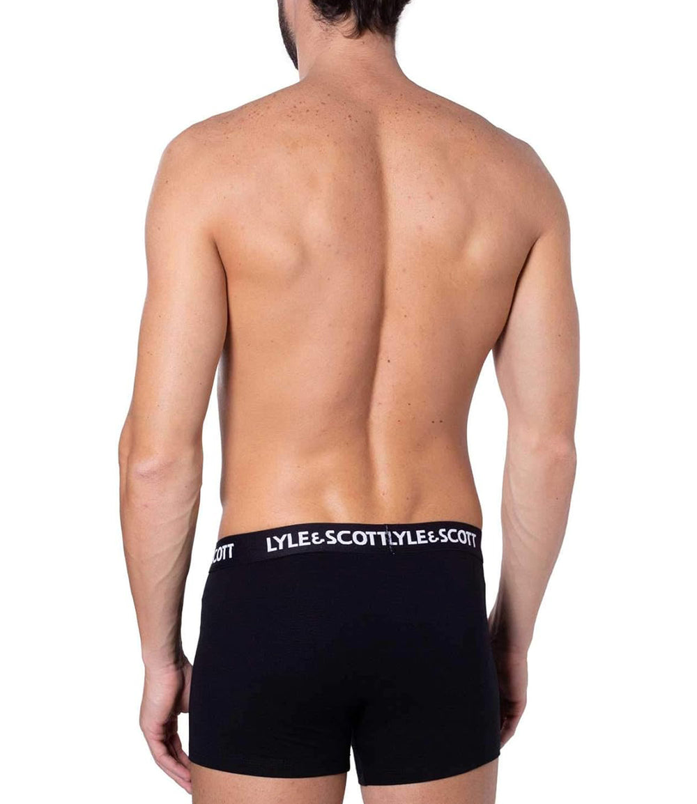 Lyle & Scott Boxer Uomo Mod. UWTC001 3PACK 002 Black