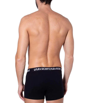 Lyle & Scott Boxer Uomo Mod. UWTC001 3PACK 002 Black