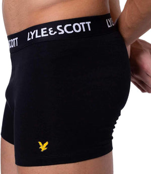 Lyle & Scott Boxer Uomo Mod. UWTC001 3PACK 002 Black