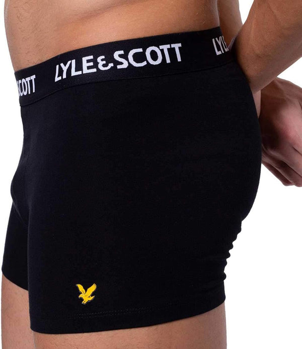 Lyle & Scott Boxer Uomo Mod. UWTC001 3PACK 002 Black