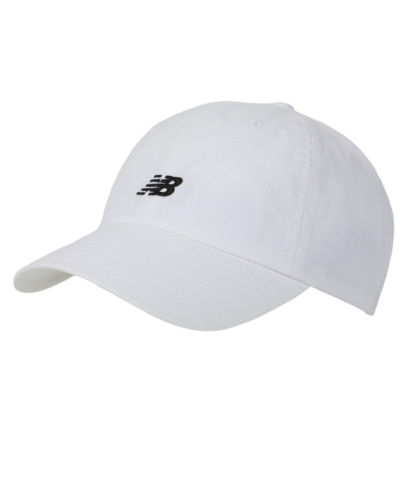 New Balance Cappello 6 Panel Classic Hat - White Unisex Mod. LAH51004 WT White