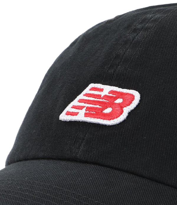 New Balance Cappello 6 Panel Nb Patch Logo Hat - Stoneware Unisex Mod. LAH51013 BK Black