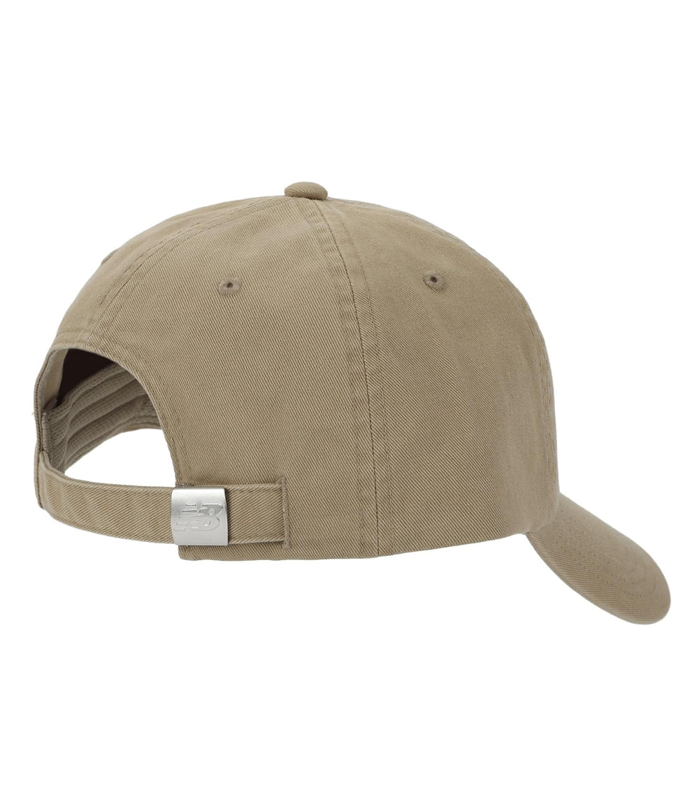 New Balance Cappello 6 Panel Nb Patch Logo Hat - Stoneware Unisex Mod. LAH51013 SOT Stoneware