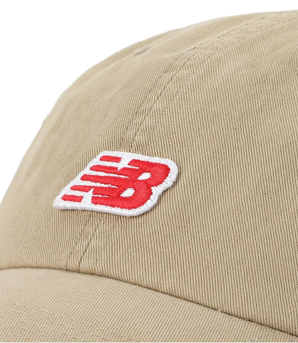 New Balance Cappello 6 Panel Nb Patch Logo Hat - Stoneware Unisex Mod. LAH51013 SOT Stoneware