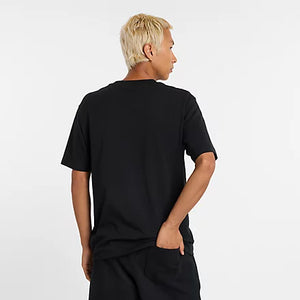 New Balance T-shirt Athletics Logo T-Shirt - Nb Navy Uomo Mod. MT51500 BK Black