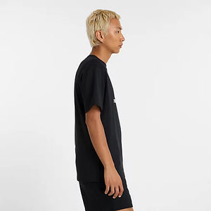 New Balance T-shirt Athletics Logo T-Shirt - Nb Navy Uomo Mod. MT51500 BK Black