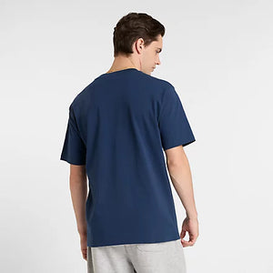 New Balance T-shirt Athletics Logo T-Shirt - Nb Navy Uomo Mod. MT51500 NNY Navy
