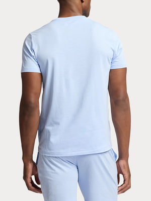 Polo Ralph Lauren T-shirt Uomo Mod. 714899613 STAMPA 018 Celeste