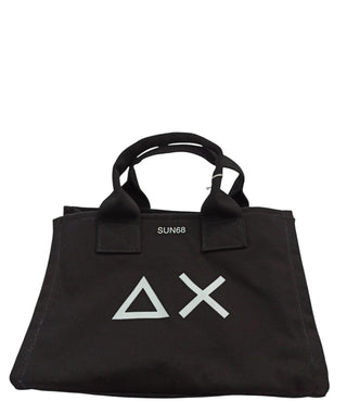 Sun68 Borsa Donna Mod. X35212 CANVAS BEACH BAG 11 Nero