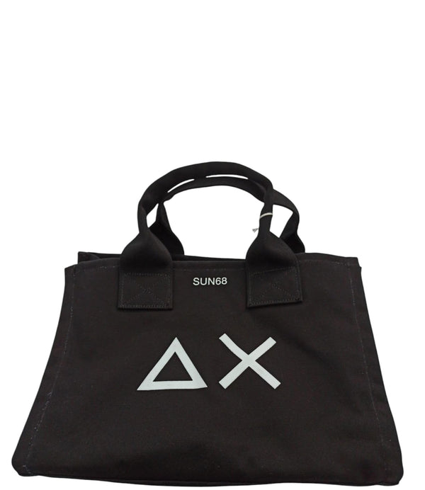 Sun68 Borsa Donna Mod. X35212 CANVAS BEACH BAG 11 Nero
