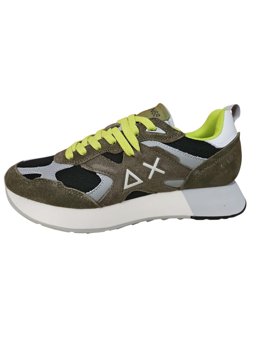 Sun68 Sneakers Uomo Mod. Z35201 JAKI OUTDOOR 19 Militare