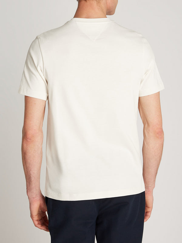 Tommy Hilfiger T-shirt Uomo Mod. MW0MW38334 ZOO WHITE