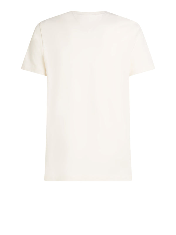 Tommy Hilfiger T-shirt Uomo Mod. MW0MW38334 ZOO WHITE