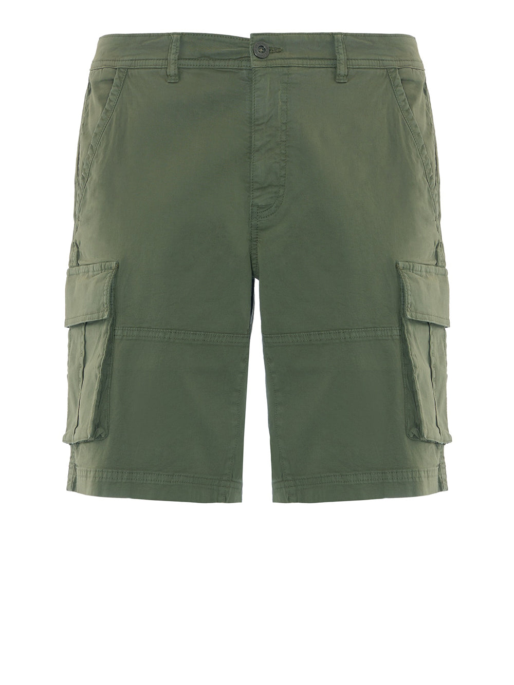 U.S. Polo Asssn. Bermuda Stretch Twill Overdyed Uomo Mod. US41143001 448 Verde