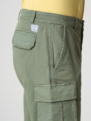 U.S. Polo Asssn. Bermuda Stretch Twill Overdyed Uomo Mod. US41143001 448 Verde
