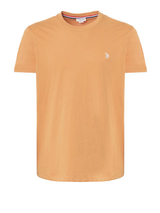 U.S. Polo Asssn. T-shirt Basic Jersey Uomo Mod. US41154004 106 Tabacco