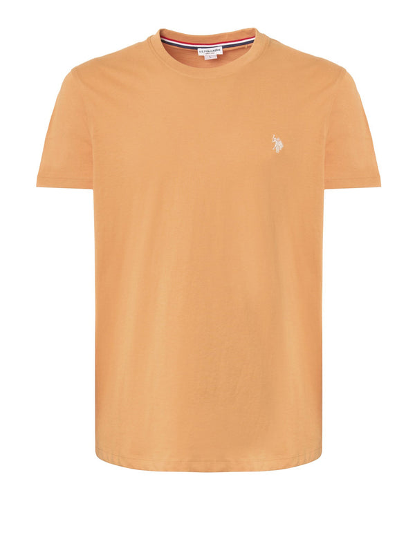 U.S. Polo Asssn. T-shirt Basic Jersey Uomo Mod. US41154004 106 Tabacco