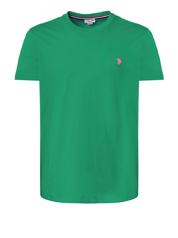 U.S. Polo Asssn. T-shirt Basic Jersey Uomo Mod. US41154004 144 Verde