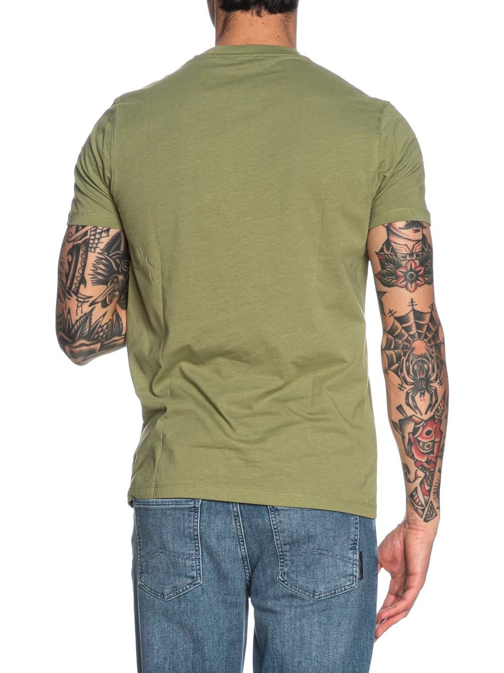 U.S. Polo Asssn. T-shirt Basic Jersey Uomo Mod. US41154004 148 Verde