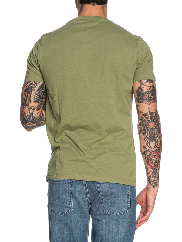 U.S. Polo Asssn. T-shirt Basic Jersey Uomo Mod. US41154004 148 Verde