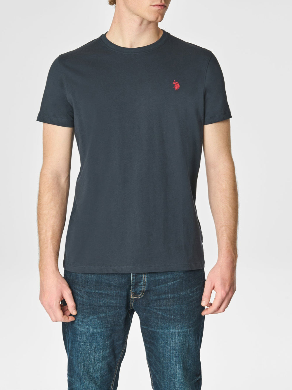 U.S. Polo Asssn. T-shirt Basic Jersey Uomo Mod. US41154004 179 Blu