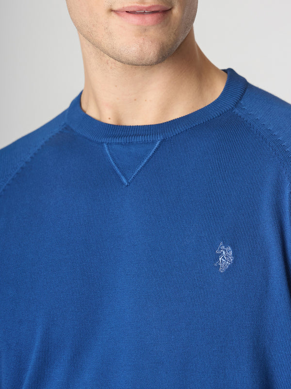 U.S. Polo Asssn. Pullover Cotton Knit Gauge 12 G.D. 30/3 Uomo Mod. US41173003 437 AVION