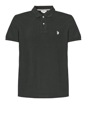 U.S. Polo Asssn. Polo Manica Corta Basic Piquet Uomo Mod. US41197001 199 Nero