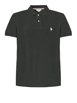 U.S. Polo Asssn. Polo Manica Corta Basic Piquet Uomo Mod. US41197001 199 Nero