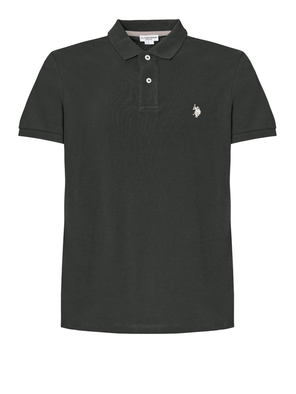 U.S. Polo Asssn. Polo Manica Corta Basic Piquet Uomo Mod. US41197001 199 Nero