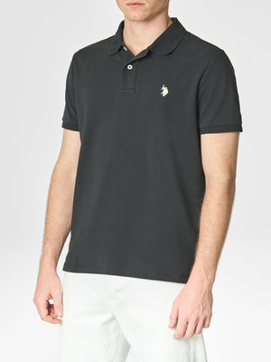 U.S. Polo Asssn. Polo Manica Corta Basic Piquet Uomo Mod. US41197001 199 Nero