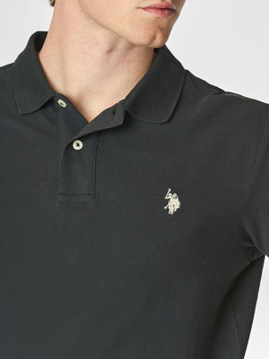 U.S. Polo Asssn. Polo Manica Corta Basic Piquet Uomo Mod. US41197001 199 Nero