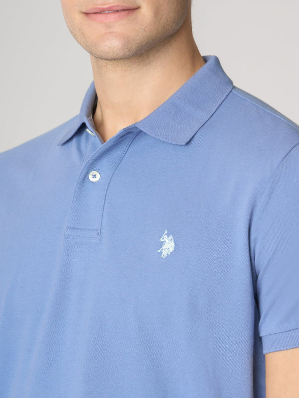 U.S. Polo Asssn. Polo Manica Corta Basic Piquet Uomo Mod. US41197001 273 INDACO