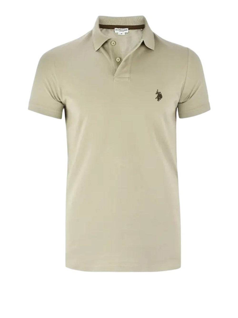 U.S. Polo Asssn. Polo Manica Corta Basic Piquet Uomo Mod. US41197001 328 Beige