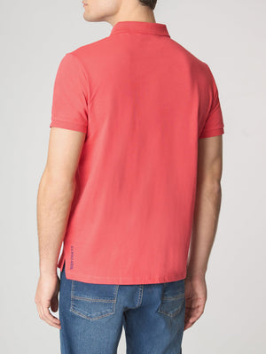 U.S. Polo Asssn. Polo Manica Corta Basic Piquet Uomo Mod. US41197001 355 Corallo
