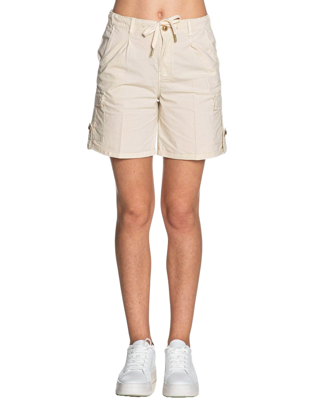 Yes Zee Short Shorts Donna Tasconato Donna Mod. P221 WV00 0222 Beige