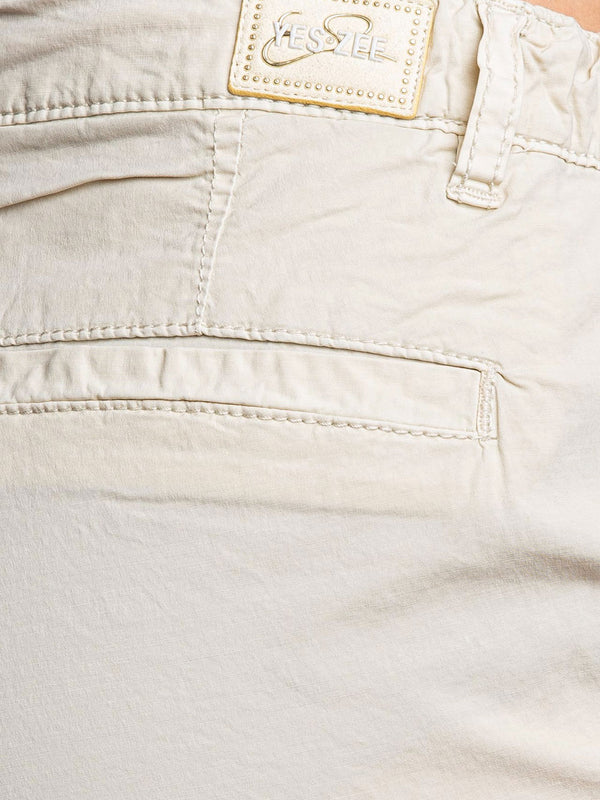 Yes Zee Short Shorts Donna Tasconato Donna Mod. P221 WV00 0222 Beige