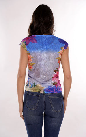 Yes Zee T-shirt T-Shirt Donna Smanicata, Stampa Sublimatica Donna Mod. T235 Y301 2003 Variante 3