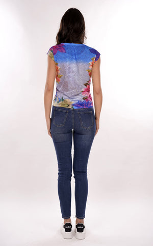 Yes Zee T-shirt T-Shirt Donna Smanicata, Stampa Sublimatica Donna Mod. T235 Y301 2003 Variante 3