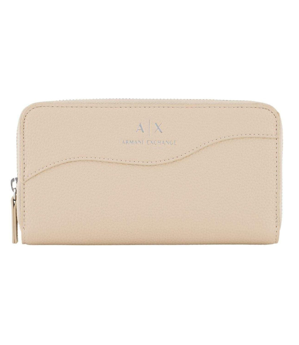 A|X Armani Exchange Portafoglio Donna Mod. 948068 CC783 U1092 Panna