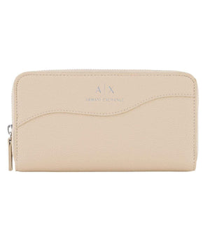A|X Armani Exchange Portafoglio Donna Mod. 948068 CC783 U1092 Panna