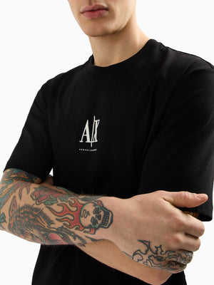 A|X Armani Exchange T-shirt Uomo Mod. XM000363 UC001 Nero