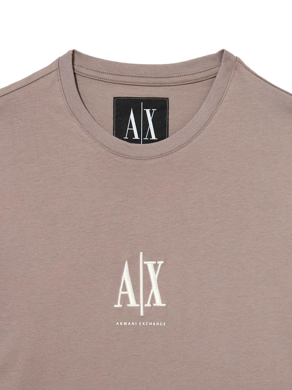 A|X Armani Exchange T-shitr Manica Lungal Uomo Mod. XM000364 U6107 Nocciola