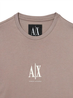 A|X Armani Exchange T-shitr Manica Lungal Uomo Mod. XM000364 U6107 Nocciola