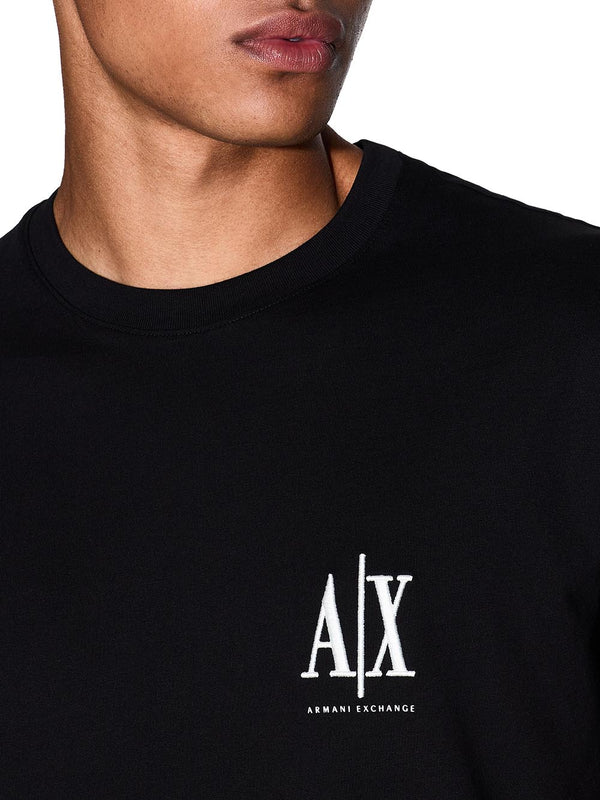 A|X Armani Exchange T-shirt Uomo Mod. XM000365 UC001 Nero