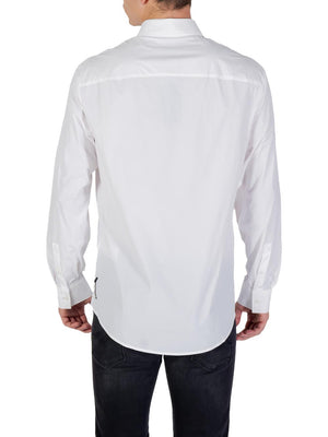 A|X Armani Exchange Camicia Manica Lunga Uomo Mod. XM001567 U0009 Bianco