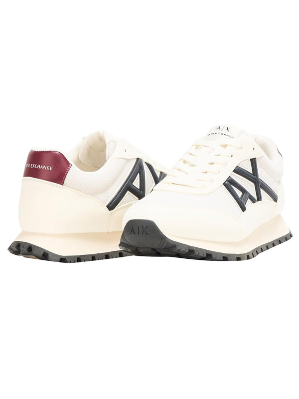 A|X Armani Exchange Sneakers Uomo Mod. XM001960 AF19388 MZ255 Bianco