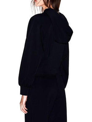 A|X Armani Exchange Felpa Donna Mod. XW000802 UC001 Nero