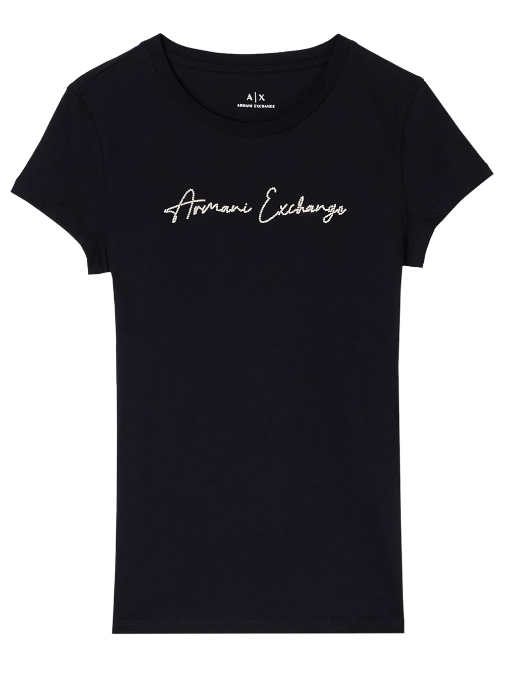 A|X Armani Exchange T-shirt Donna Mod. XW001457 MC021 Nero