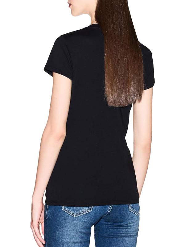 A|X Armani Exchange T-shirt Donna Mod. XW001457 MC021 Nero