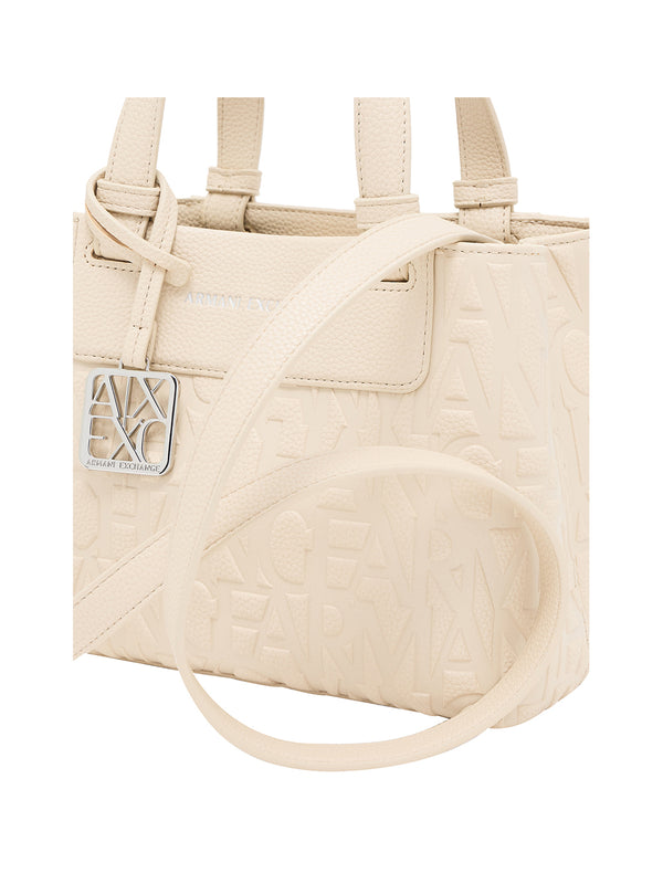 A|X Armani Exchange Borsa Donna Mod. XW001576 AF15774 U1092 Panna